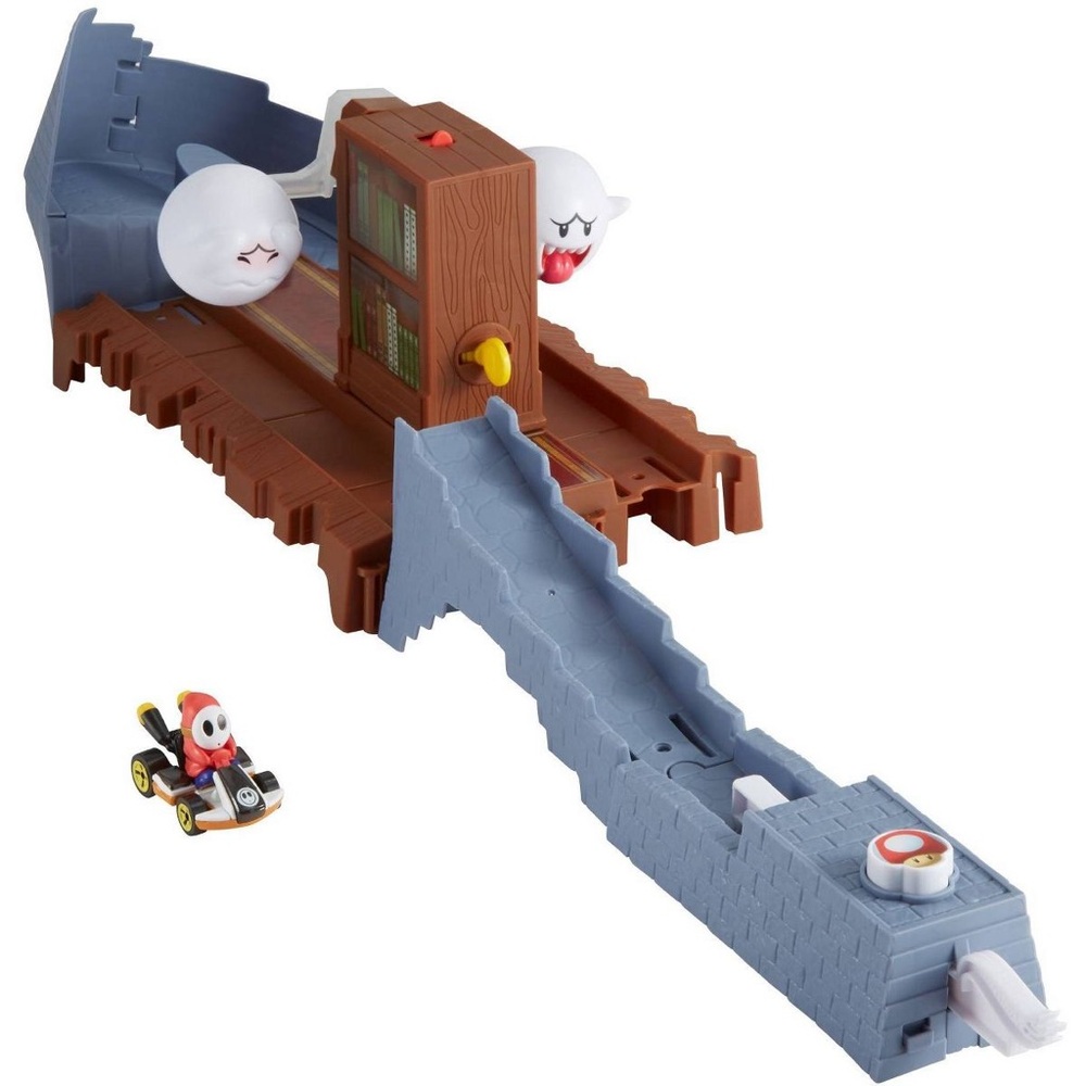Hot Wheels® Mario Kart™ Boo’s Spooky Sprint Track Set-New - Picture 7 of 8